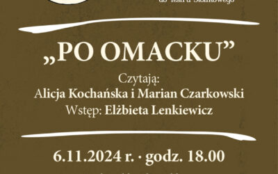 Teatr przy Stoliku – „Po omacku” Donalda Churchilla, 6 listopada (środa), godz. 18.00