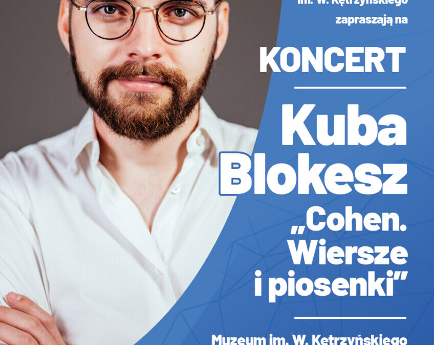 Koncert Kuby Blokesza – 11.02.2025 r. godz. 18:00